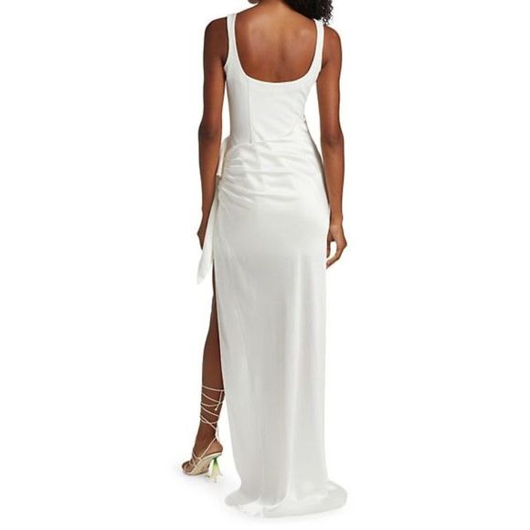 Cinq a sept Marian Draped Gown - Picture 4 of 8
